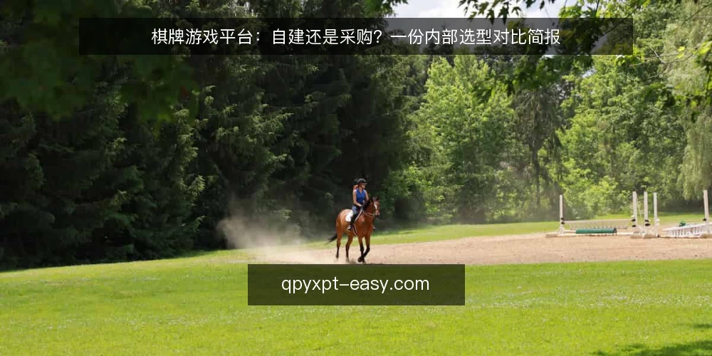 棋牌游戏平台：自建还是采购？一份内部选型对比简报 — 先定义需求边界 配图
